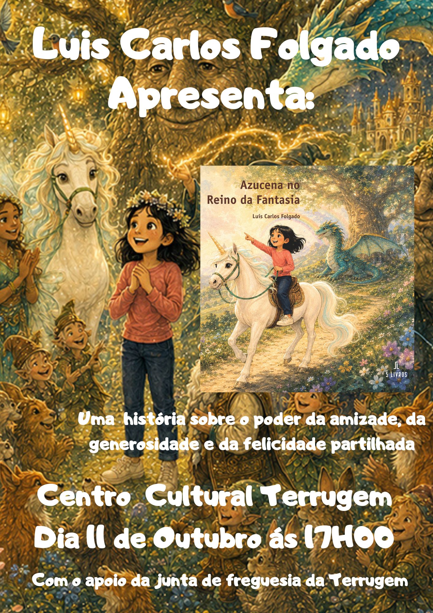 Apresentação novo Livro - Luis Carlos Folgado